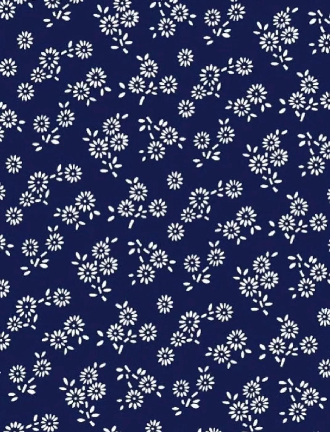 藍印花布:江南水鄉的藍白藝術